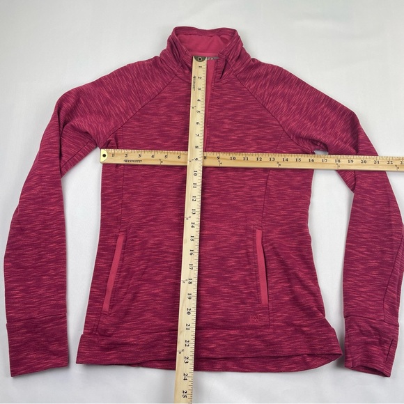 Avalanche Sweatshirt Womens Small Pink Two Tone 1/4 Button Pullover Jacket - Picture 5 of 9
